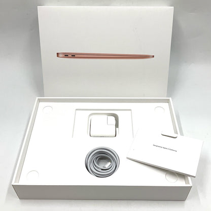 【全額返金保証】【最速発送】Apple MacBook Air 13インチ 2020 Apple M1 8GB SSD 256GB ゴールド 87% 動作確認済