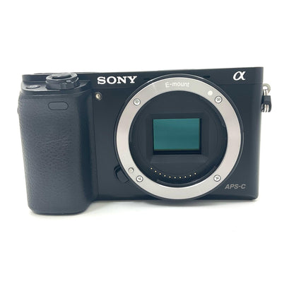 【全額返金保証】【最速発送】Sony デジタル一眼 α6000 ILCE-6000 ボディ ブラック 動作確認済