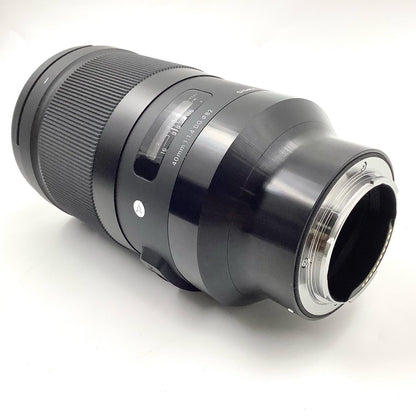 【全額返金保証】【最速発送】SIGMA 40mm F1.4 DG HSM [ソニーE用] 動作確認済