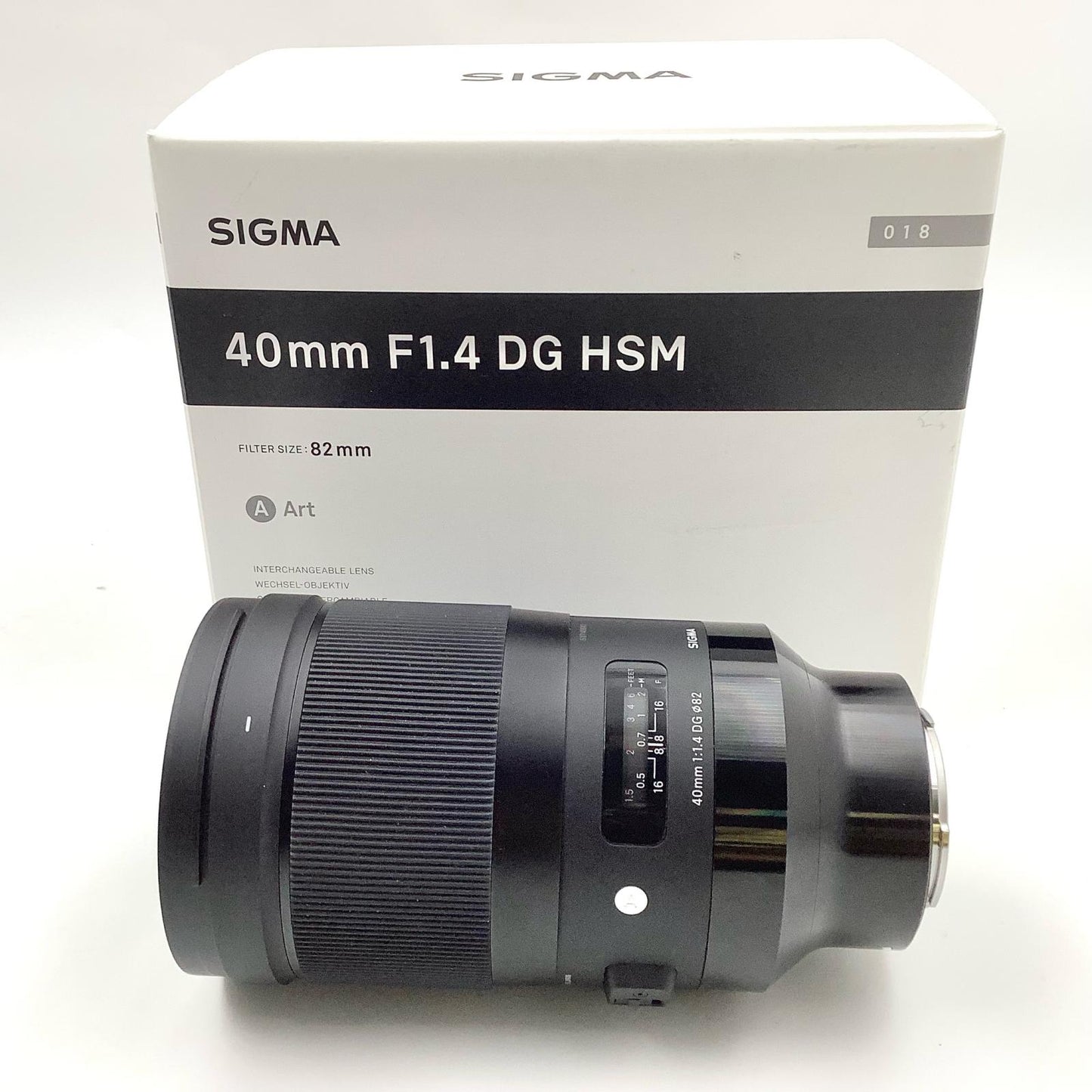 【全額返金保証】【最速発送】SIGMA 40mm F1.4 DG HSM [ソニーE用] 動作確認済