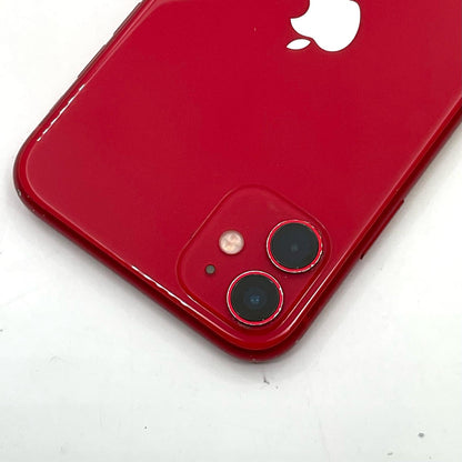 【全額返金保証】【最速発送】Apple iPhone iPhone 11 128GB (PRODUCT)RED Softbank 白ロム 動作確認済 72%