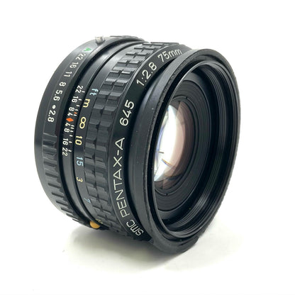【全額返金保証】【最速発送】PENTAX SMC PENTAX-A 645 75mm F2.8 動作確認済