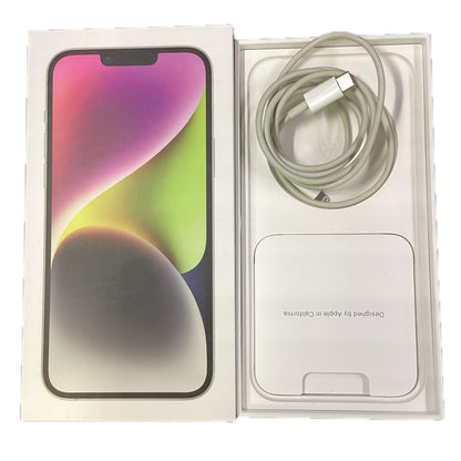 【全額返金保証】【最速発送】Apple iPhone iPhone 14 Plus 256GB スターライト SIMフリー 白ロム 動作確認済 75%
