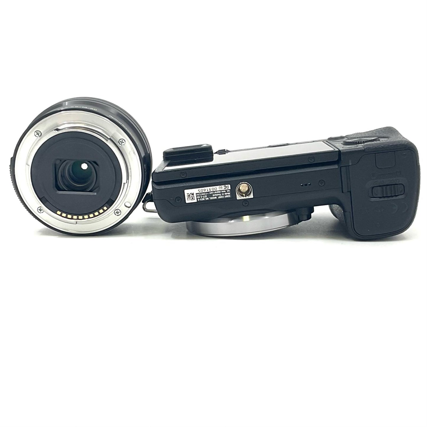 【全額返金保証】【最速発送】Sony デジタル一眼 α NEX-6L パワーズームレンズキット ブラック 動作確認済
