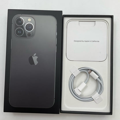 【全額返金保証】【最速発送】Apple iPhone iPhone 13 Pro Max 256GB グラファイト SIMフリー 動作確認済 84%