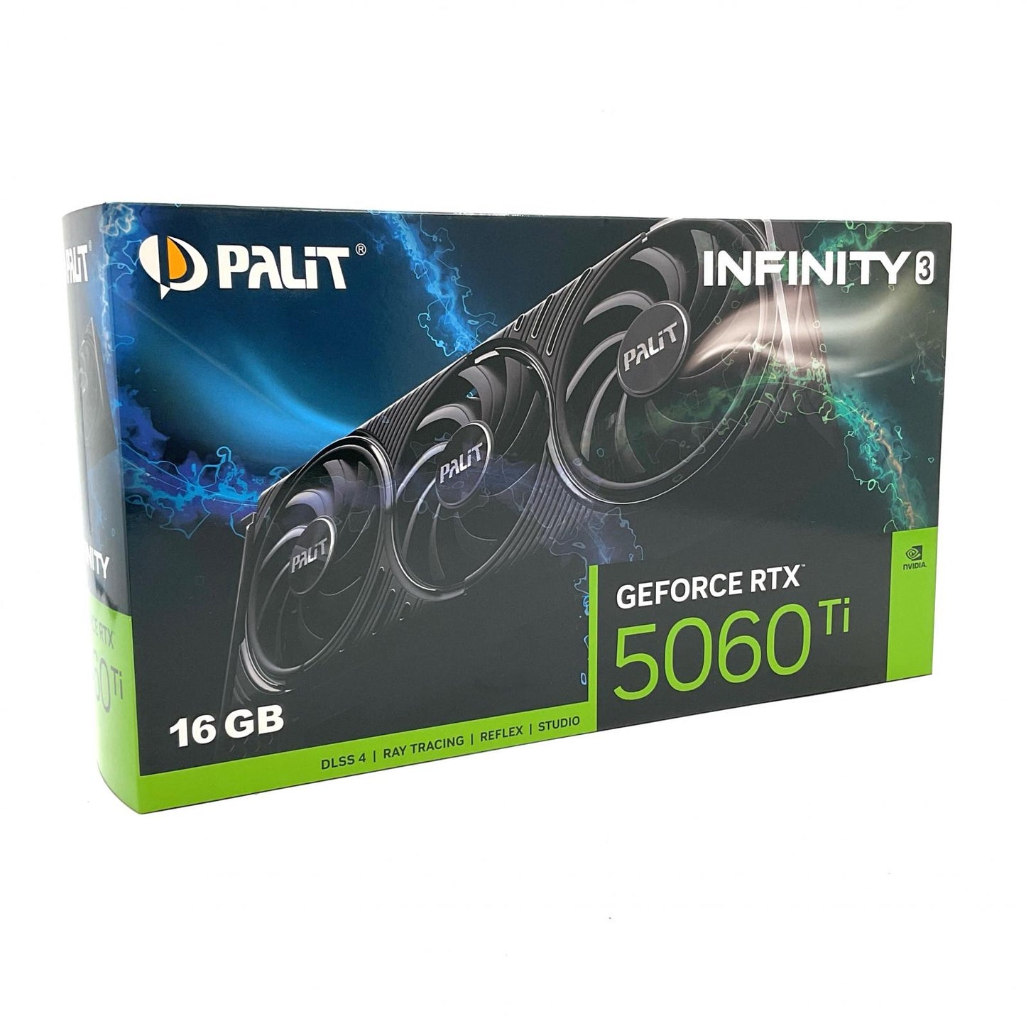 【全額返金保証】【最速発送】Palit グラフィックボード RTX5060Ti Infinity3 16 NE7506T019T1-GB2061S 新品未開封 即納OK