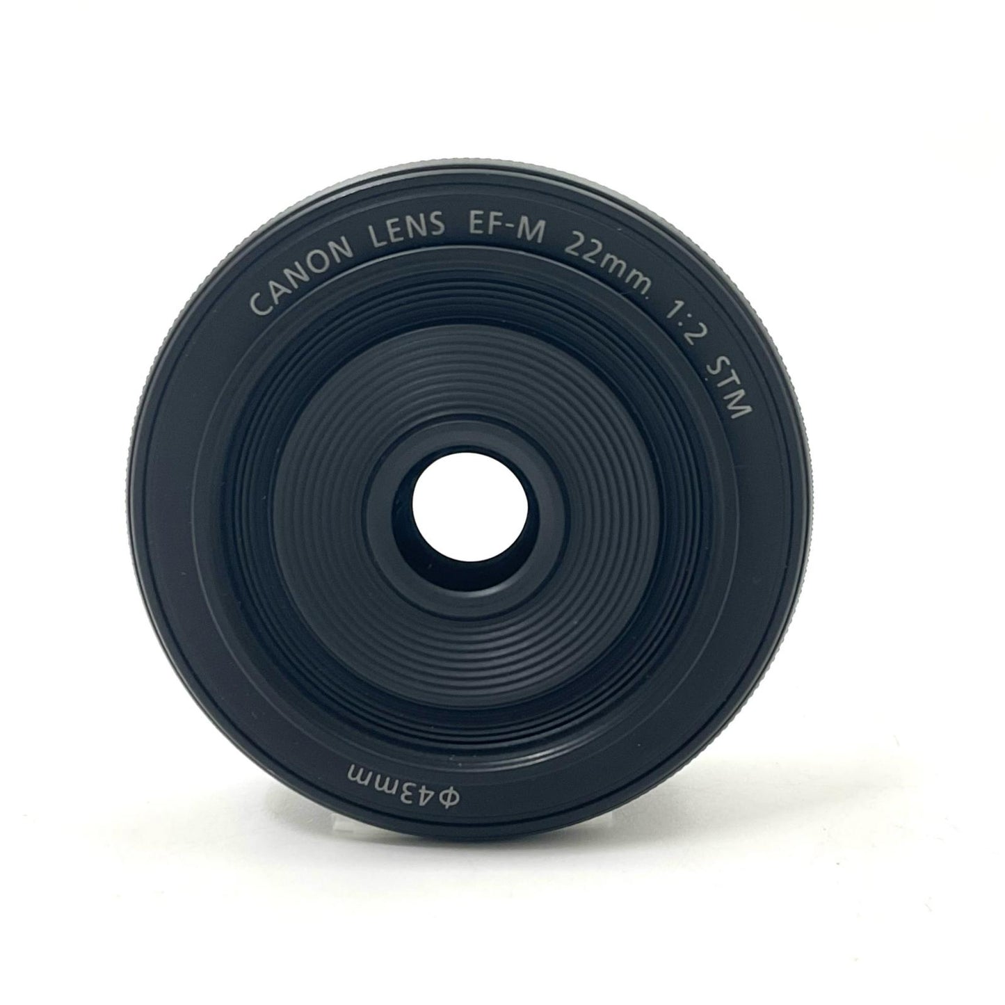 【全額返金保証】【最速発送】Canon EF-M22mm F2 STM 美品 動作確認済
