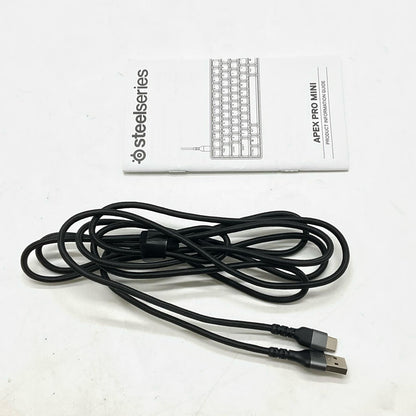 【全額返金保証】【最速発送】steelseries APEX PRO MINI KB-00017 動作確認済