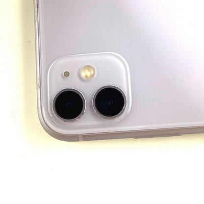 【全額返金保証】【最速発送】Apple iPhone iPhone 11 64GB パープル Softbank 白ロム 動作確認済 83%