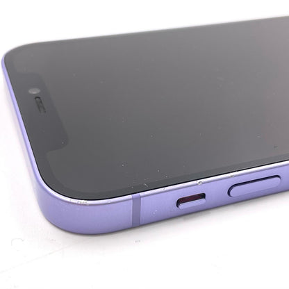 【最速発送】Apple iPhone iPhone 12 128GB パープル SIMフリー【難有】 84%