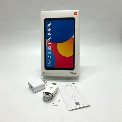 【全額返金保証】【最速発送】Xiaomi Redmi Pad SE 8.7 8.7インチ 128GB SIMフリー 白ロム 美品 動作確認済