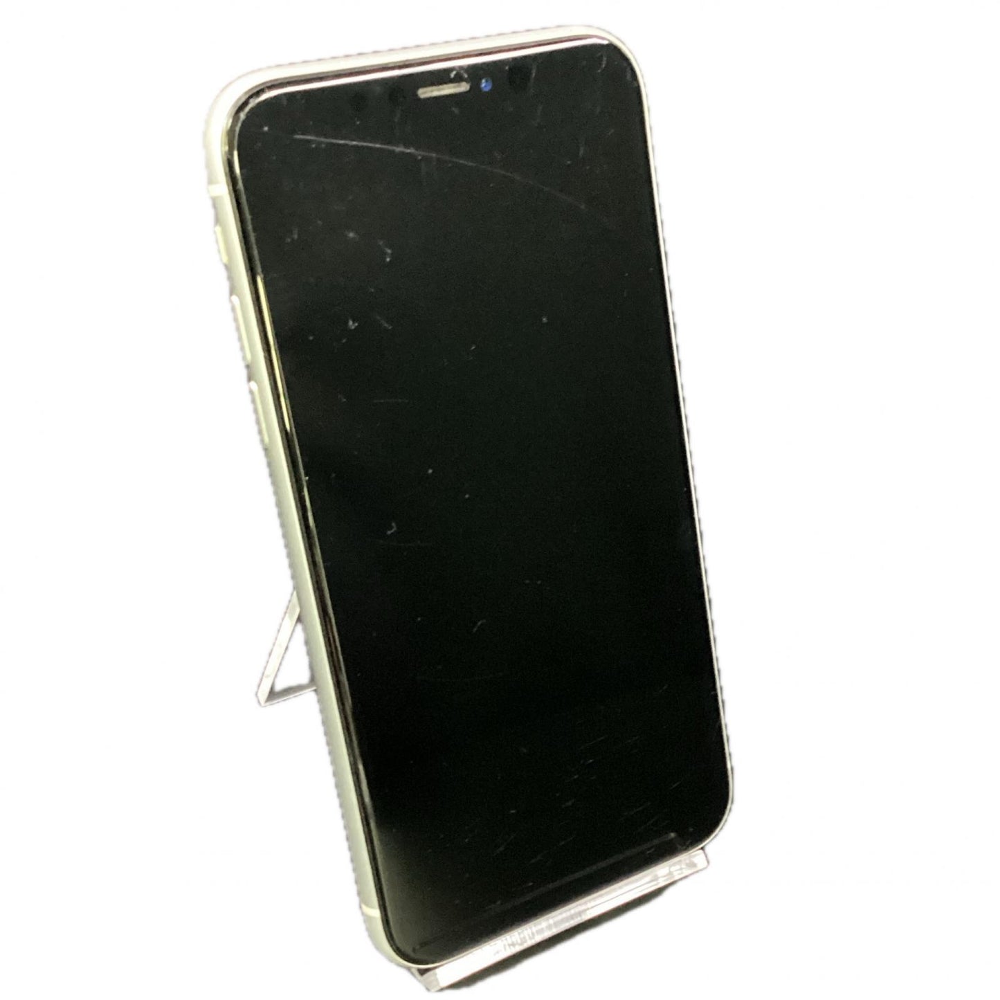 【全額返金保証】【最速発送】Apple iPhone iPhone XR 128GB ホワイト au 白ロム 動作確認済 82%