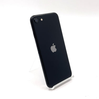 【全額返金保証】【最速発送】Apple iPhone iPhone SE（第2世代） 64GB ブラック Softbank SIMフリー 白ロム 動作確認済 80%