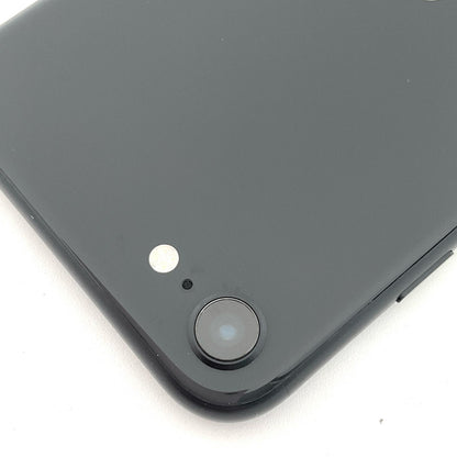 【全額返金保証】【最速発送】Apple iPhone iPhone SE（第2世代） 64GB ブラック Softbank SIMフリー 白ロム 動作確認済 80%