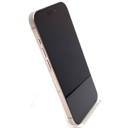 【全額返金保証】【最速発送】Apple iPhone iPhone 15 Pro 256GB ナチュラルチタニウム SIMフリー 白ロム 動作確認済 87%