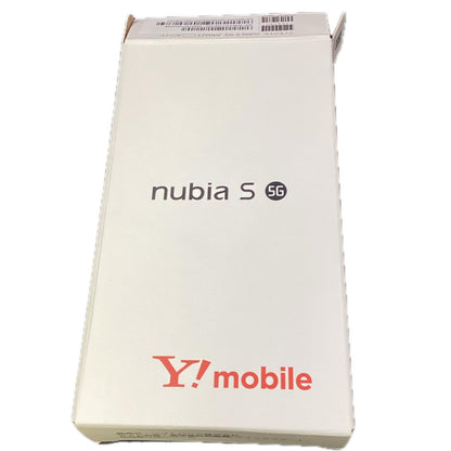 【全額返金保証】【最速発送】nubia nubia S 5G A403ZT ワイモバイル 128GB ホワイト Softbank SIMフリー A403ZT 白ロム 美品 動作確認済