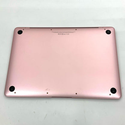 【最速発送】Apple MacBook Retina 12インチ 2017 1.2GHz デュアルコア Intel Core m3 8GB SSD 256GB Rose Gold 75.8%【難有】