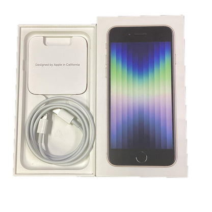 【全額返金保証】【最速発送】Apple iPhone iPhone SE（第3世代） 64GB スターライト docomo SIMフリー 白ロム 動作確認済 78%