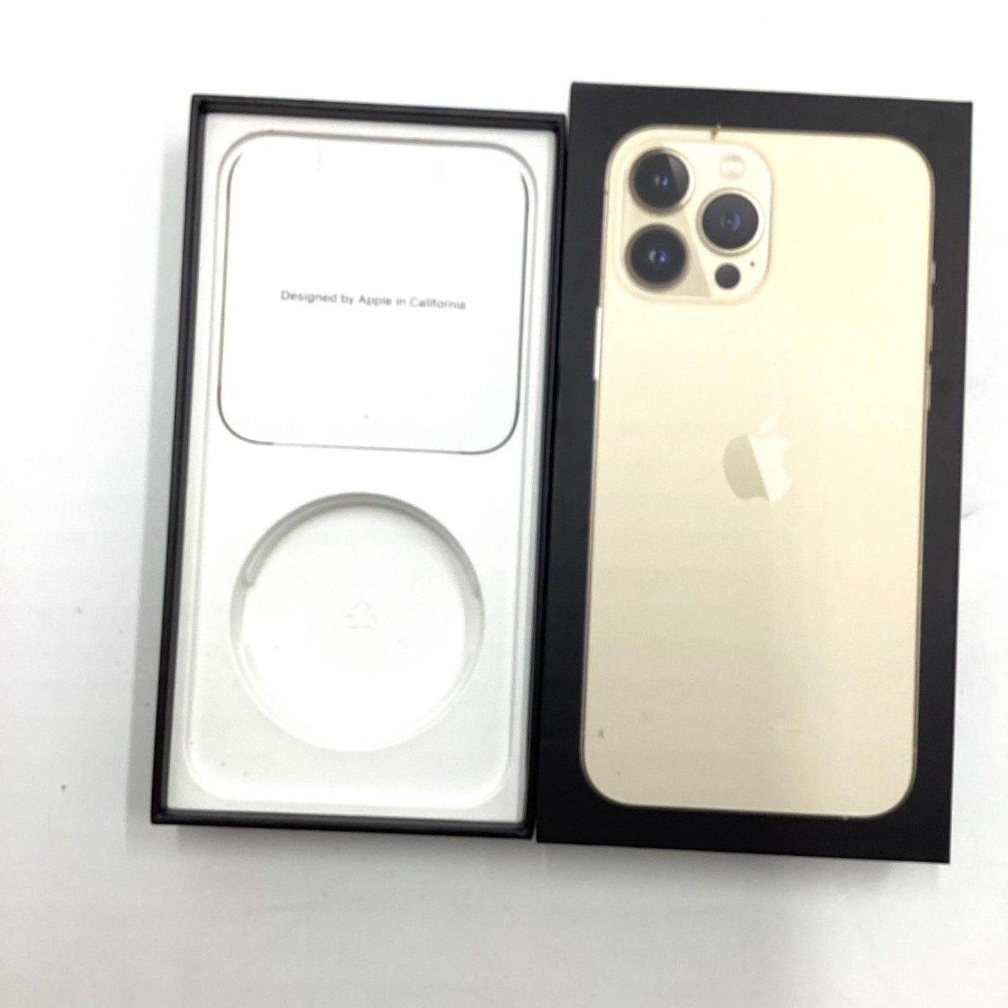 【全額返金保証】【最速発送】Apple iPhone iPhone 13 Pro Max 256GB ゴールド SIMフリー 白ロム 動作確認済 84%