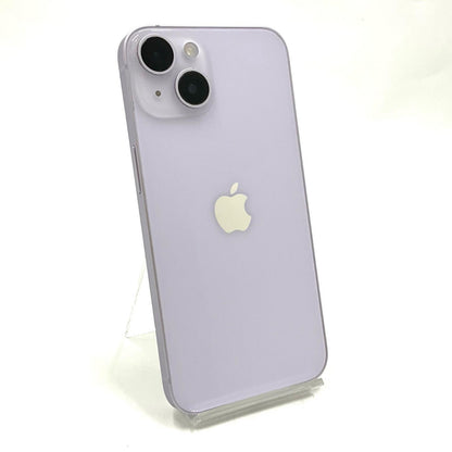 【全額返金保証】【最速発送】Apple iPhone iPhone 14 128GB パープル SIMフリー 白ロム 動作確認済 80%