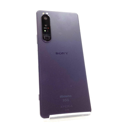 【全額返金保証】【最速発送】Sony Xperia １Ⅲ 256GB フロストパープル docomo SH-51B 白ロム 動作確認済