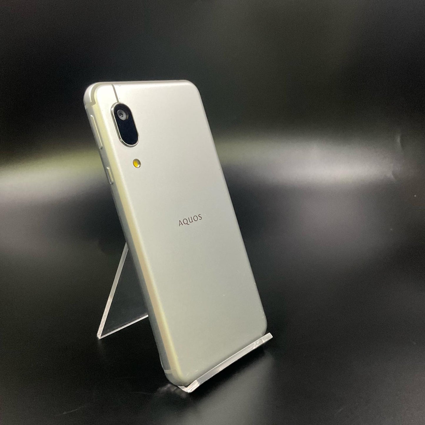 【全額返金保証】【最速発送】SHARP AQUOS sense3 basic 32GB シルバー Softbank 907SH 白ロム 動作確認済