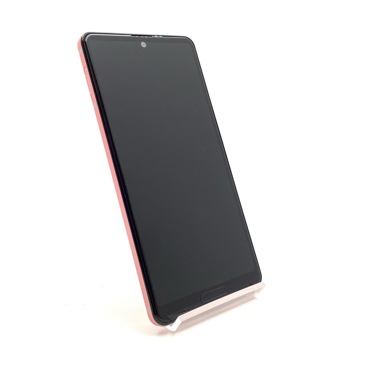 【全額返金保証】【最速発送】SHARP AQUOS Sense5G 64GB コーラルレッド docomo SIMフリー SH-53A 白ロム 動作確認済