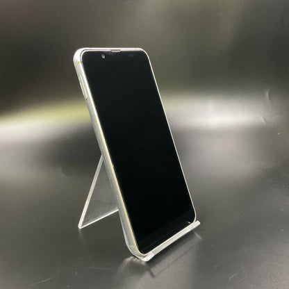 【全額返金保証】【最速発送】SHARP AQUOS sense3 basic 32GB シルバー Softbank 907SH 白ロム 動作確認済