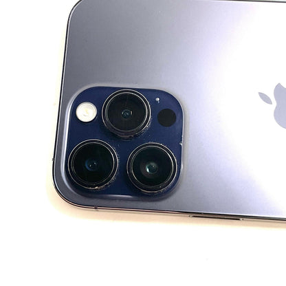 【全額返金保証】【最速発送】Apple iPhone iPhone 14 Pro Max 256GB ディープパープル Softbank SIMフリー 動作確認済 79%