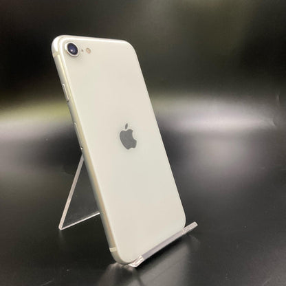 【最速発送】Apple iPhone iPhone SE（第2世代） 128GB ホワイト Softbank 白ロム【難有】 76%