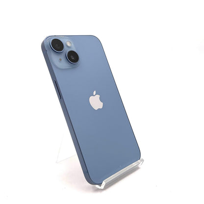 【全額返金保証】【最速発送】Apple iPhone iPhone 14 128GB ブルー SIMフリー 白ロム 動作確認済 84%