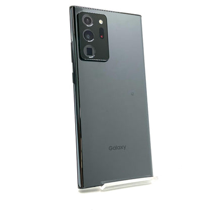 【全額返金保証】【最速発送】SAMSUNG Galaxy Note20 Ultra 5G 256GB ミスティック ブラック au SCG06 白ロム 動作確認済