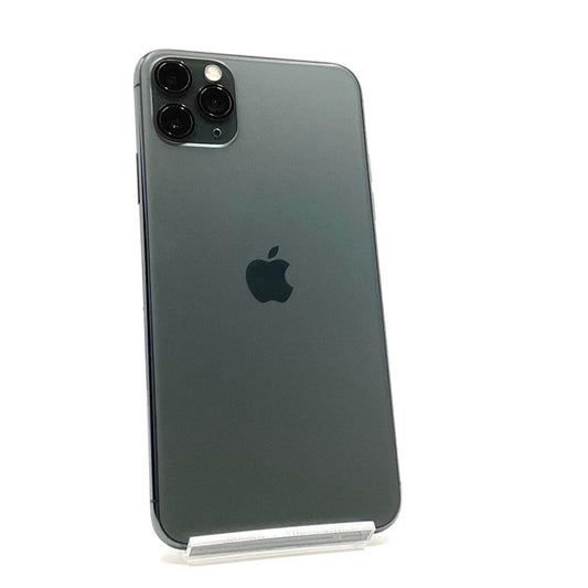 【全額返金保証】【最速発送】Apple iPhone iPhone 11 Pro Max 64GB ミッドナイトグリーン Softbank SIMフリー 白ロム 動作確認済 83%