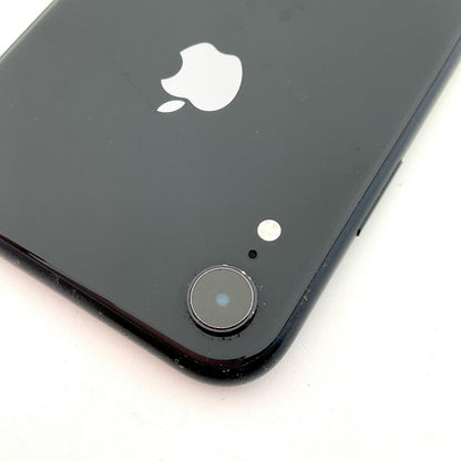 【全額返金保証】【最速発送】Apple iPhone iPhone XR 64GB ブラック au SIMフリー 白ロム 動作確認済 82%