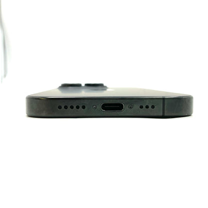 【全額返金保証】【最速発送】Apple iPhone iPhone 15 Pro 256GB ブラックチタニウム 白ロム 動作確認済 87%