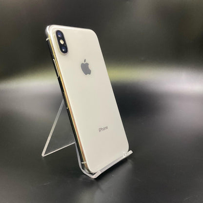 【全額返金保証】【最速発送】Apple iPhone iPhone X 64GB シルバー Softbank 白ロム 動作確認済 86%