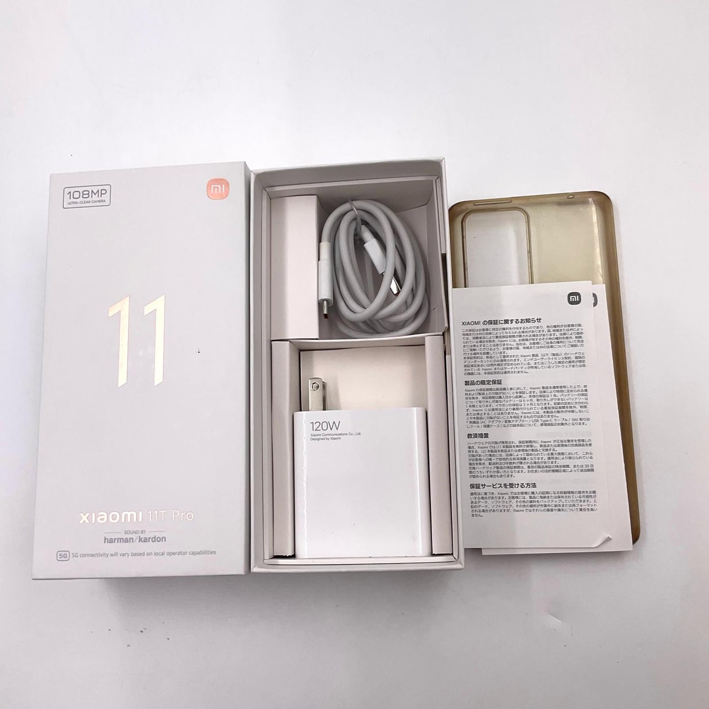【全額返金保証】【最速発送】Xiaomi Xiaomi 11T　Pro 128GB メテオライトグレイ SIMフリー 2107113SR 白ロム 動作確認済