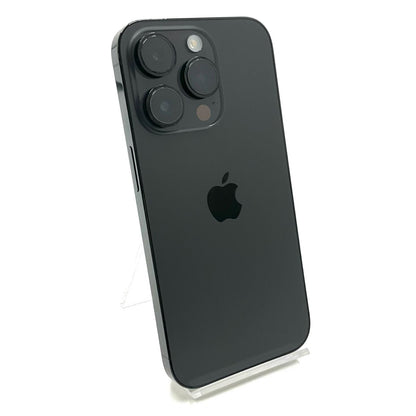 【全額返金保証】【最速発送】Apple iPhone iPhone 14 Pro 256GB スペースブラック SIMフリー 白ロム 美品 動作確認済 85%