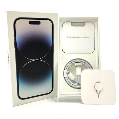 【全額返金保証】【最速発送】Apple iPhone iPhone 14 Pro 256GB スペースブラック SIMフリー 白ロム 美品 動作確認済 85%