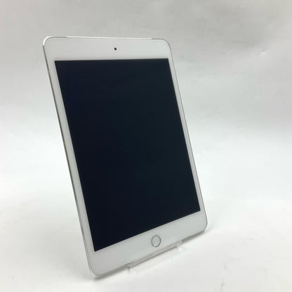 【全額返金保証】【最速発送】Apple iPad mini 7.9インチ 第4世代 128GB シルバー WiFi+Cellular docomo 白ロム 動作確認済