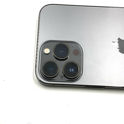 【全額返金保証】【最速発送】Apple iPhone iPhone 13 Pro Max 256GB グラファイト SIMフリー 白ロム 動作確認済 77%