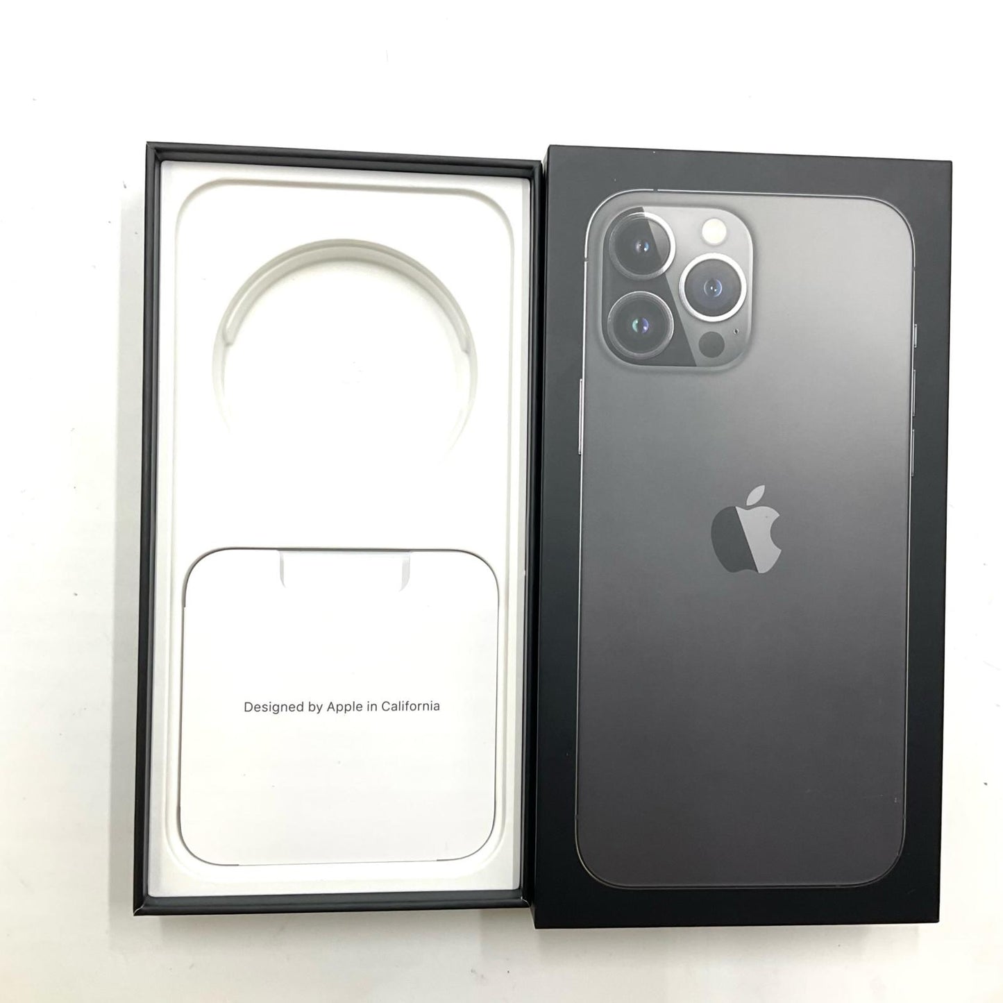 【全額返金保証】【最速発送】Apple iPhone iPhone 13 Pro Max 256GB グラファイト SIMフリー 白ロム 動作確認済 77%