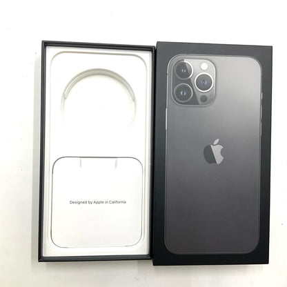 【全額返金保証】【最速発送】Apple iPhone iPhone 13 Pro Max 256GB グラファイト SIMフリー 白ロム 動作確認済 77%