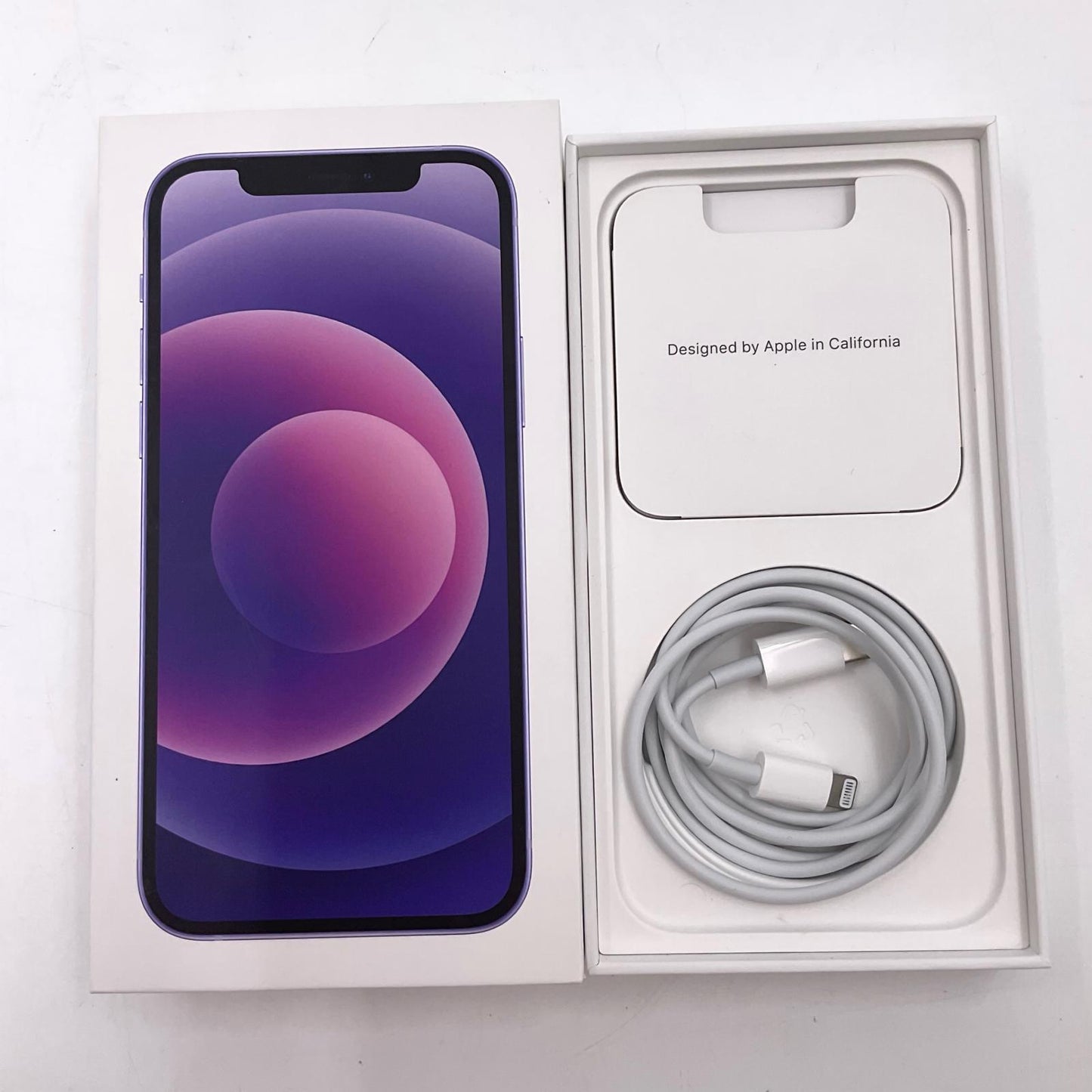 【全額返金保証】【最速発送】Apple iPhone iPhone 12 64GB パープル Softbank SIMフリー 白ロム 動作確認済 81%