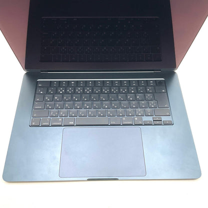 【全額返金保証】【最速発送】Apple MacBook Air 15インチ 2023 Apple M2 8GB SSD 256GB ミッドナイト 98% 動作確認済