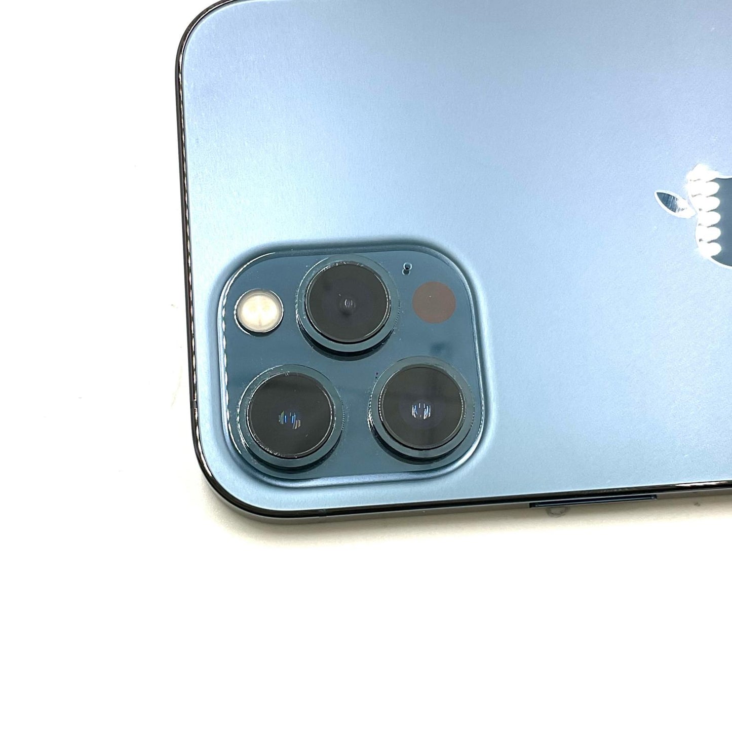 【最速発送】Apple iPhone iPhone 12 Pro Max 128GB パシフィックブルー Softbank 白ロム【難有】 87%