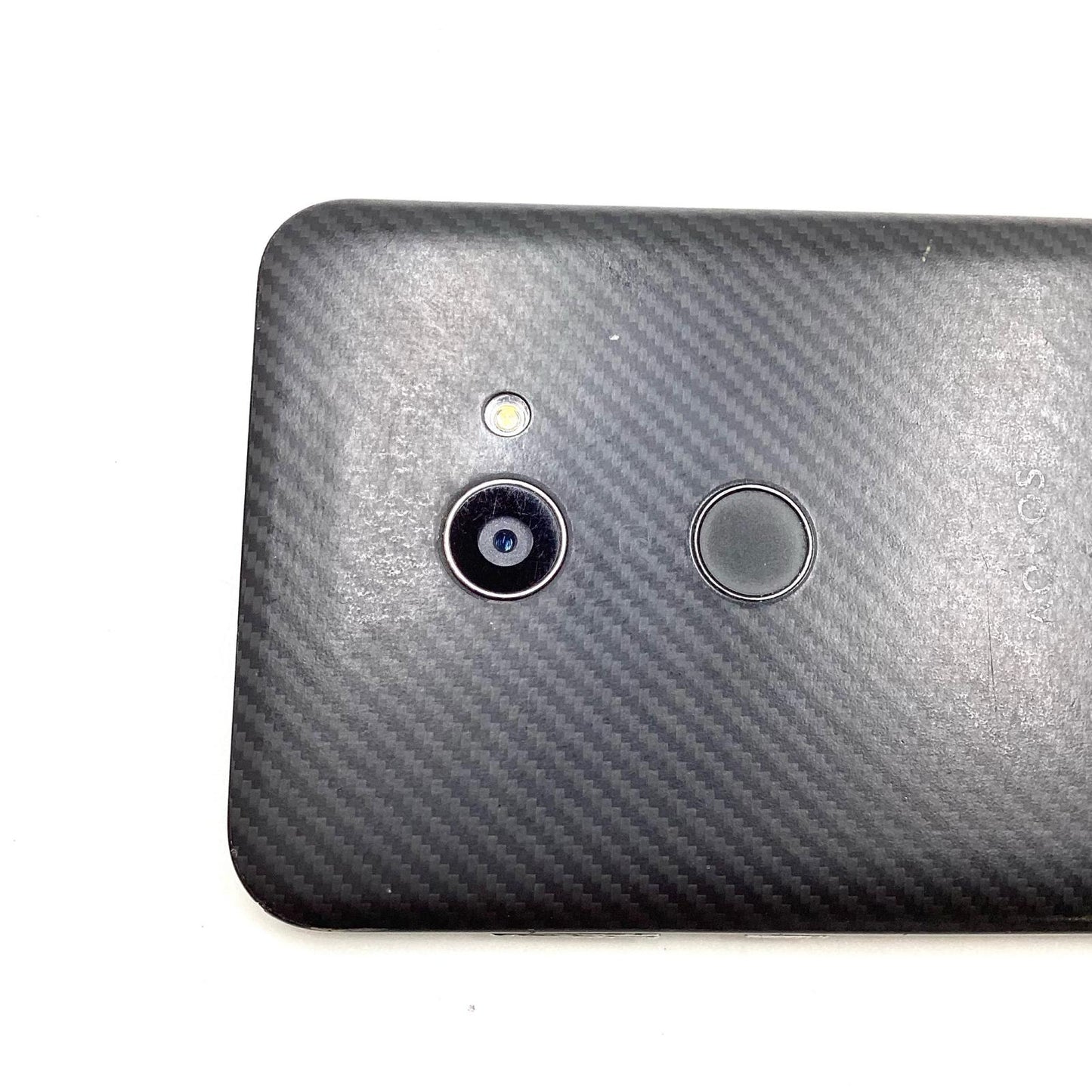 【最速発送】SHARP AQUOS zero 128GB アドバンスブラック Softbank 801SH 白ロム【難有】