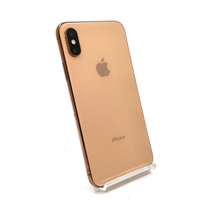 【全額返金保証】【最速発送】Apple iPhone iPhone XS 256GB ゴールド au 白ロム 動作確認済 74%