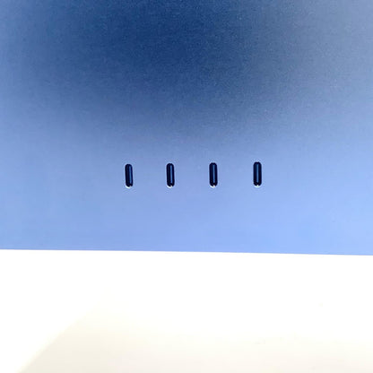 【全額返金保証】【最速発送】Apple iMac 24インチ Apple M4 16GB SSD 256GB ブルー 美品 動作確認済
