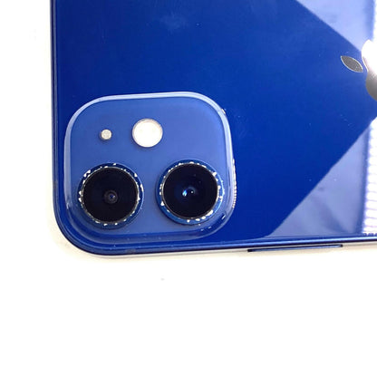【全額返金保証】【最速発送】Apple iPhone iPhone 12 mini 128GB ブルー SIMフリー 動作確認済 82%